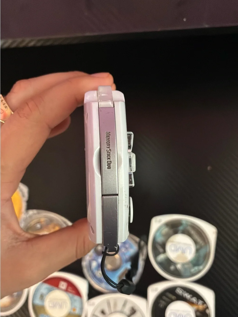 Sony pearl white PSP (3001)